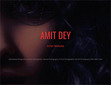 Tablet Screenshot of amitdeyphotography.com
